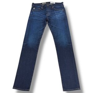 AG Adriano Goldschmied The Dylan Slim Skinny Jeans Men's 32x33 Dark Wash Blue